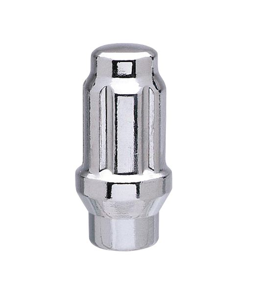 Ceco CD3802ET-5 - (20) Chrome E/T 6 Spline Bulge Cone Seat Nut 7/16 44mm 19/21mm Hex