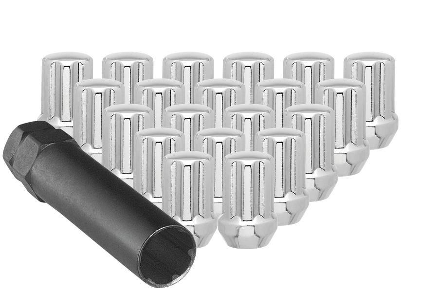 Ceco CD3809S-5 - (20) CHROME 7 SPLINE NUT 14X1.50 35mm