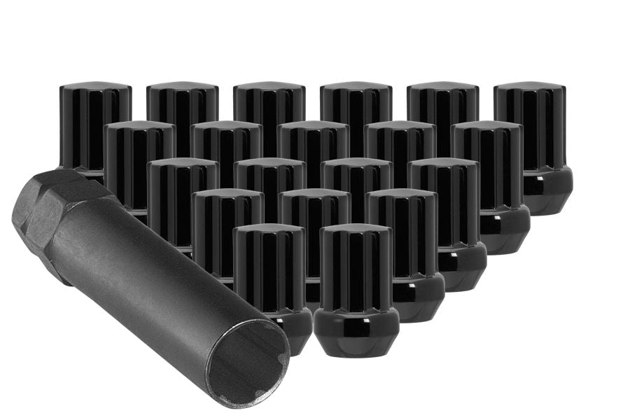 Ceco - (20)BLACK 7 SPLINE NUT 14X1.50 35mm HEIGHT