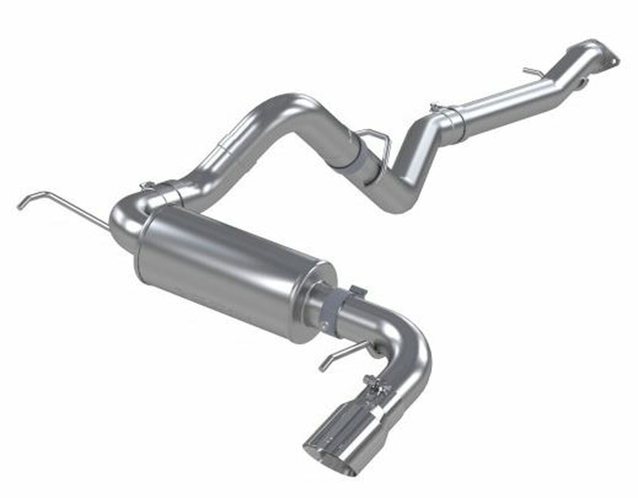 MBRP S5235AL - 3" Cat-Back Single Side Exit Exhaust System, Aluminized Steel for Ford Bronco 2.3L/2.7L EcoBosst 2/4 Door 21