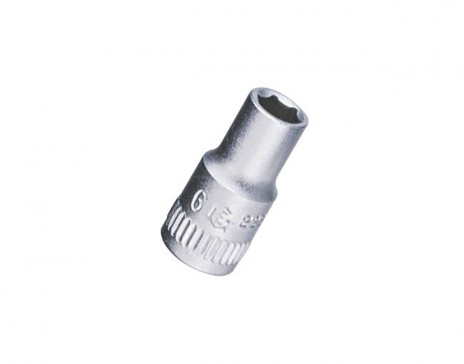 Genius Tools 222506 - 1/4" Drive 6 mm Hand Socket