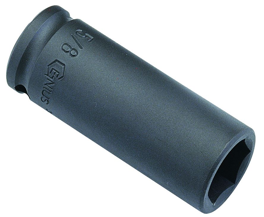 Genius 366308 - Deep Impact Socket 1/4″ SAE 3/8″ Drive Cr-Mo 6 pts