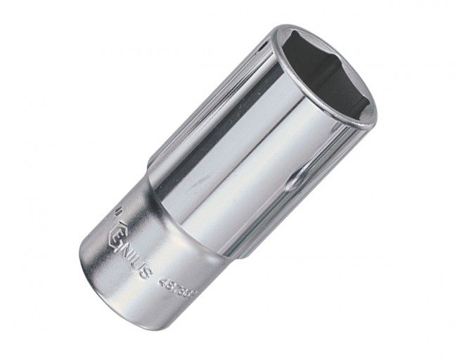 Genius 487836 - 1-1/8" Deep Hand Socket 1/2" Drive