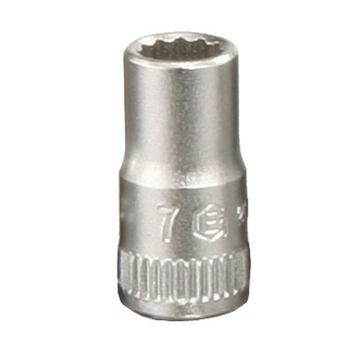 Genius 232512 - 1/4" Dr. 12mm(12 pt.) Hand Socket