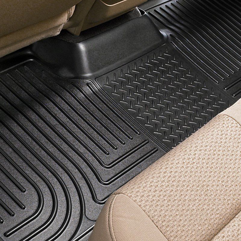 Husky Liners® • 19091 • WeatherBeater • Floor Liners • Black • Second Row