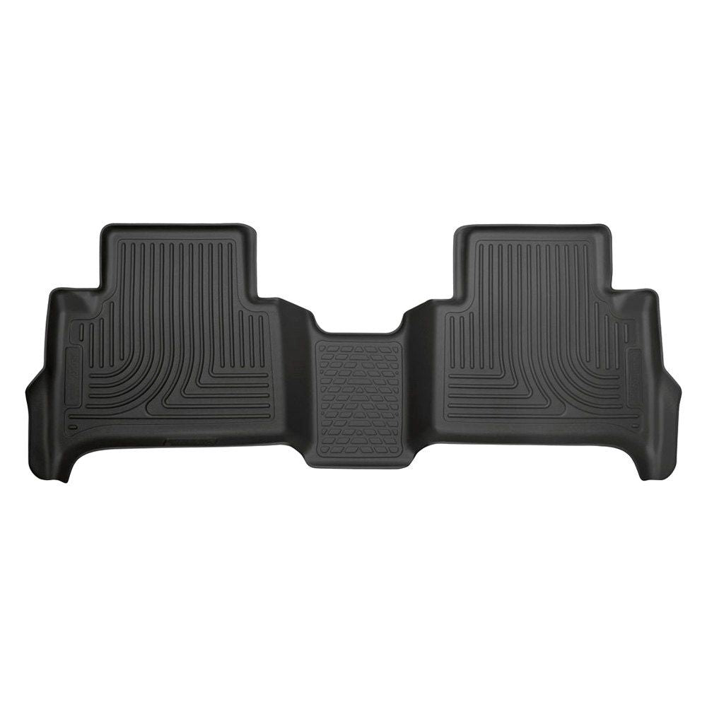 Husky Liners® • 19111 • WeatherBeater • Floor Liners • Black • Second Row • Chevrolet Colorado 15-22