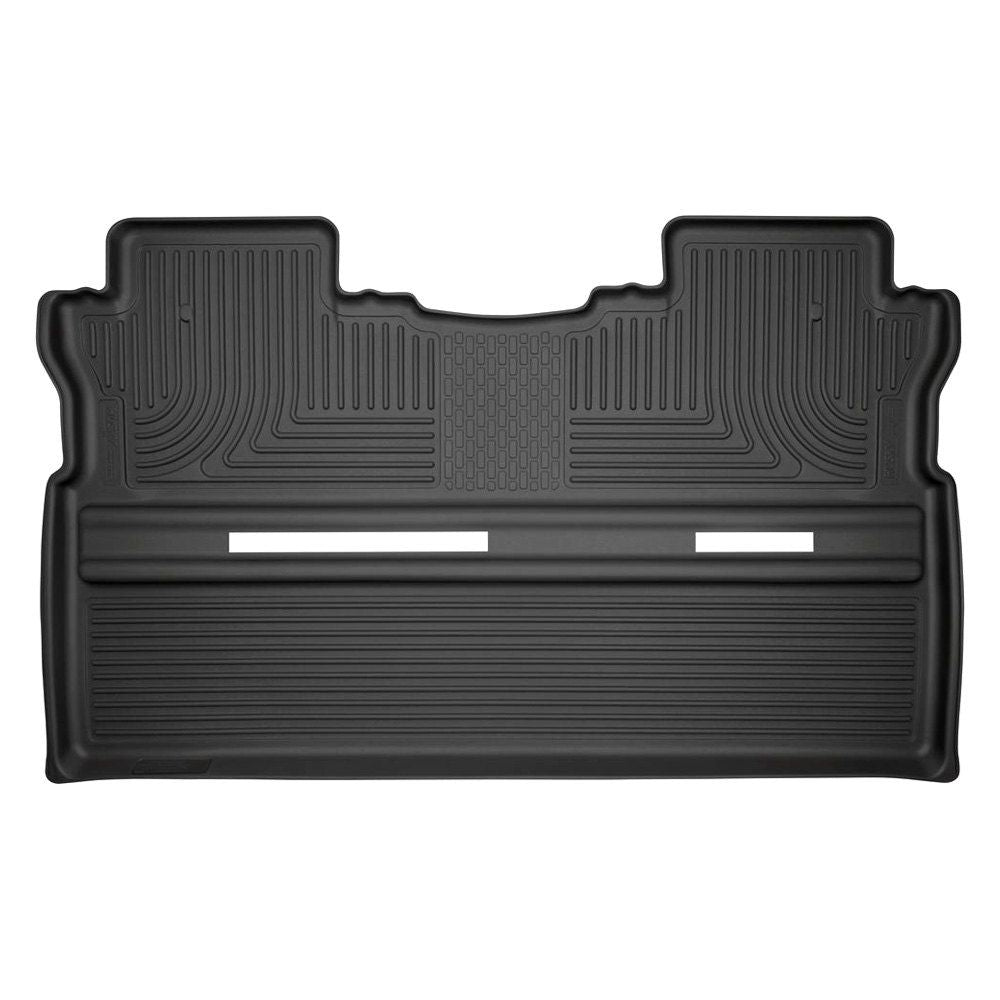 Husky Liners® • 19431 • WeatherBeater • Floor Liners • Black • Second Row • Honda Ridgeline 17-23