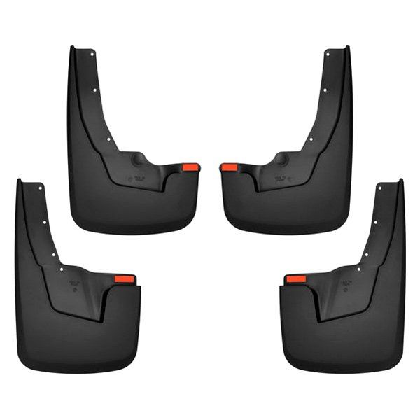 Husky Liners® • 58136 • Mud Guards • Black • Rear • Ram 1500 19-22