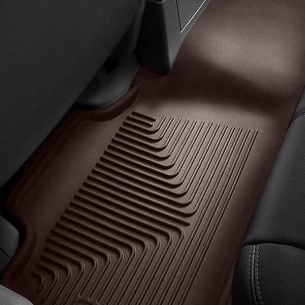 Husky Liners® • 53761 • X-Act Contour • Floor Liners • Black • Front • Lexus GX460 14-22