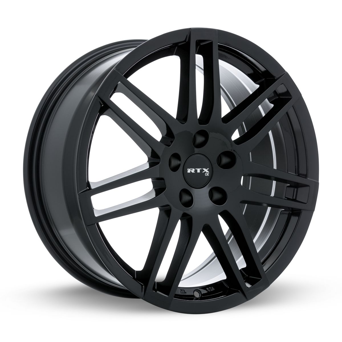 Ingolstadt • Gloss Black • 18x8 5x112 ET35 CB66.6