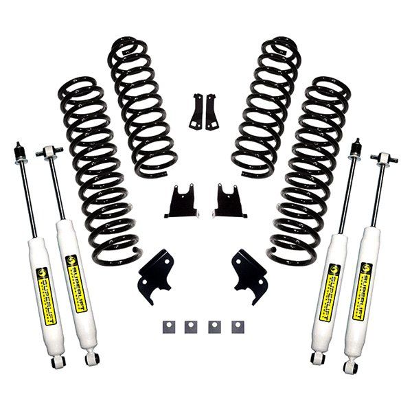 Superlift® • K931 • Suspension Lift Kit • 2.5"x 2.5" • Front and Rear • JEEP JK 07-18