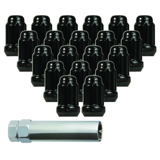 RTX KIT0206B-5 - (20) 6 SPLINE NUT 12X1.25 BLACK (1 TA019)