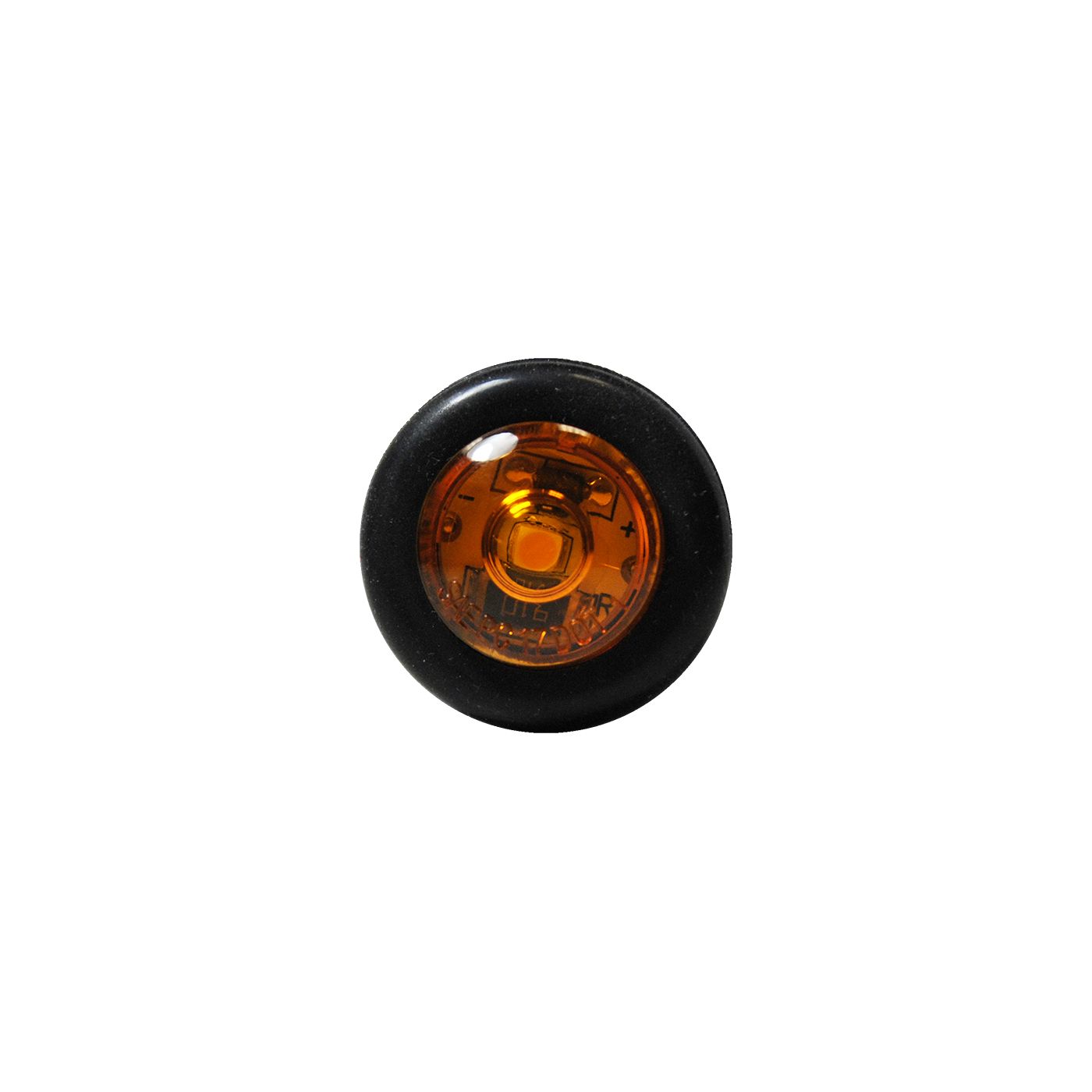 Uni-Bond LED0720A - LED Compact Side Marker Lamp With Grommet Amber