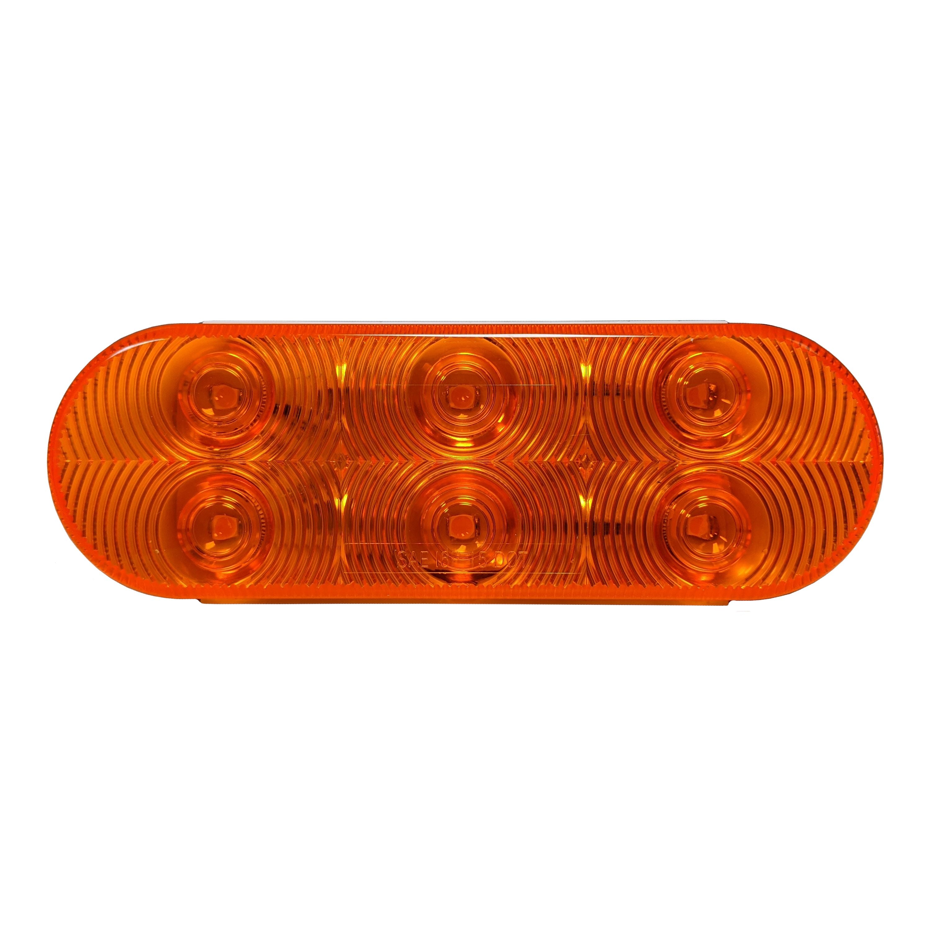 Uni-Bond LED2238-6A - LED Oval Signal/Park Lamp Amber - 6-Diode