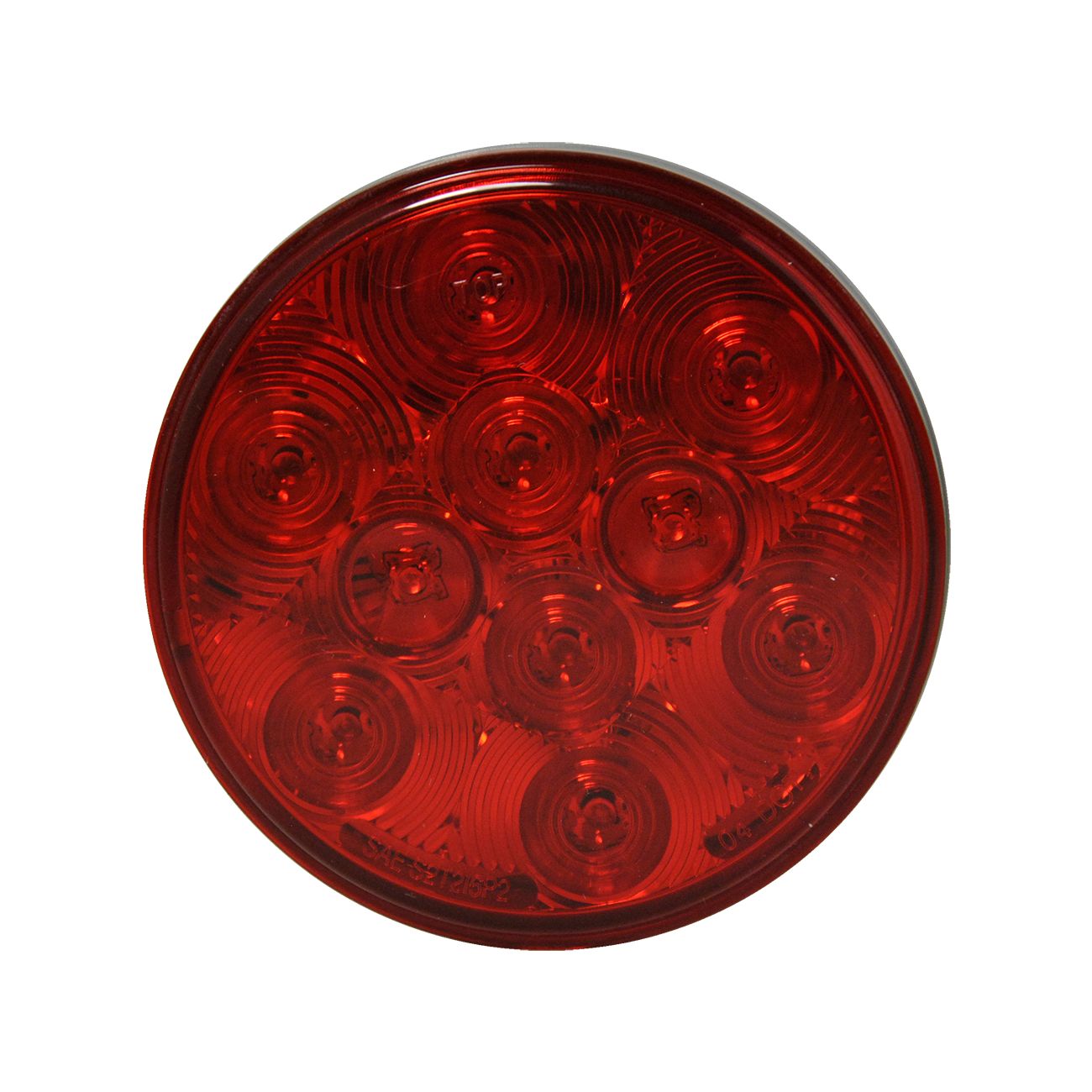 Uni-Bond LED4000S-10R - LED 4" Round Stop/Turn/Tail Lamp - 10 Red Diodes