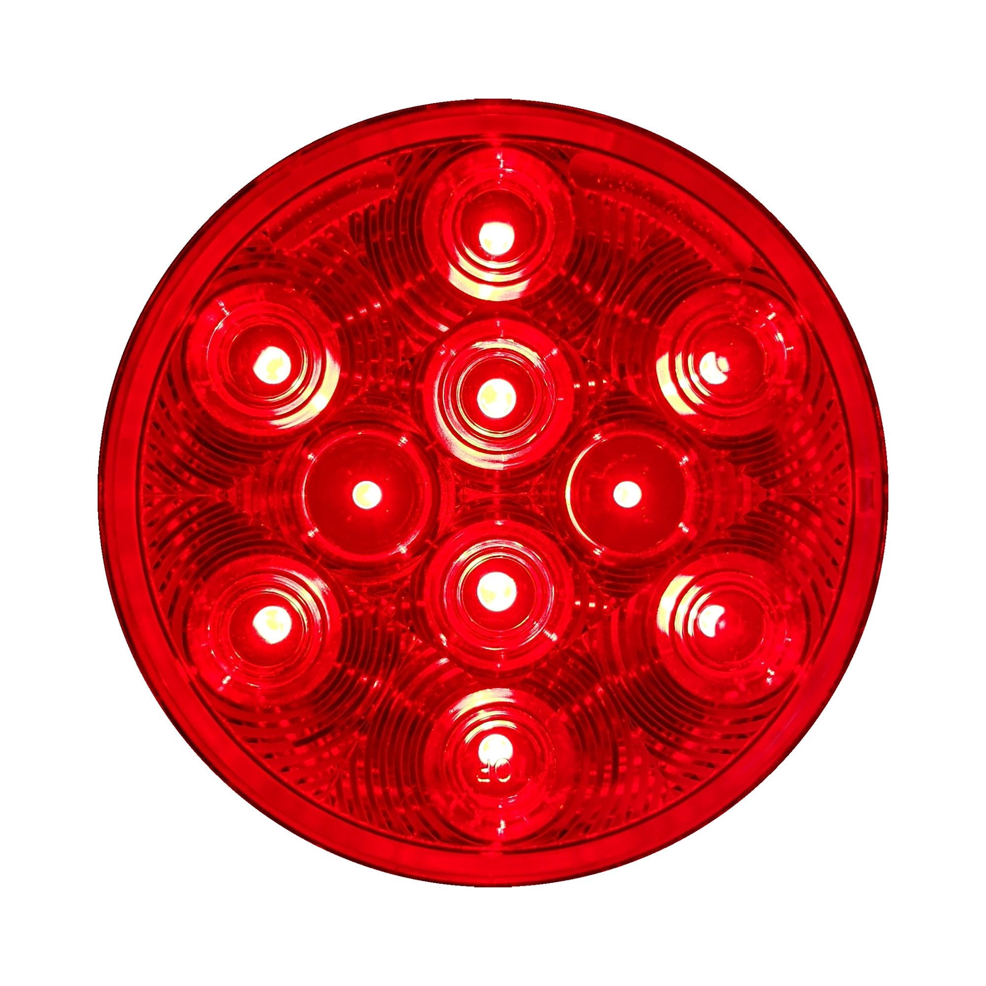 Uni-Bond LED4000S-10R - LED 4" Round Stop/Turn/Tail Lamp - 10 Red Diodes