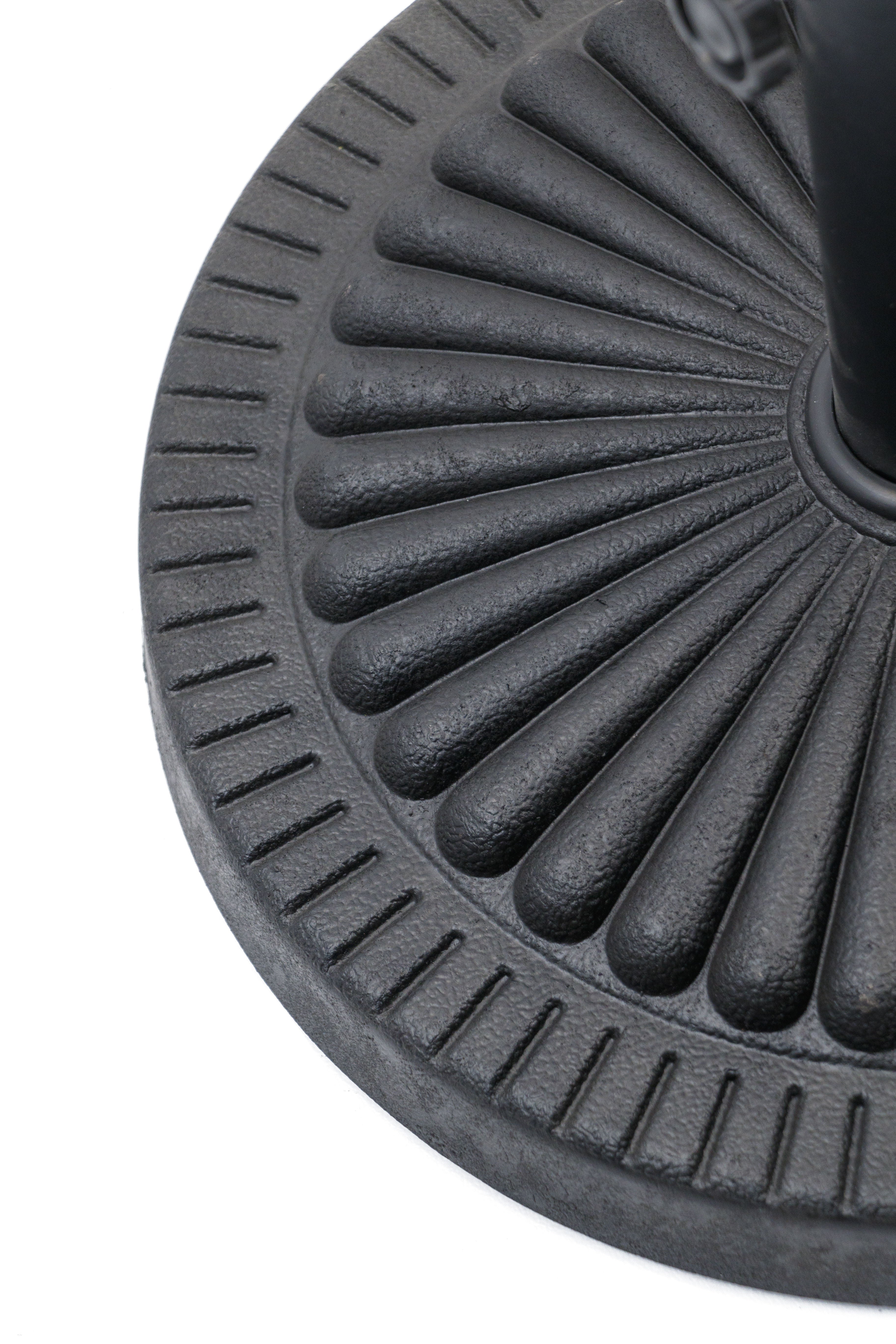 MOSS MOSS-T1205 - Market Umbrella Base in Black Resin