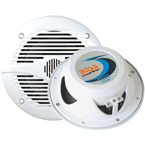 Boss MR60W - 6.5" 2-Way 200W Marine Full Range Speakers (2)