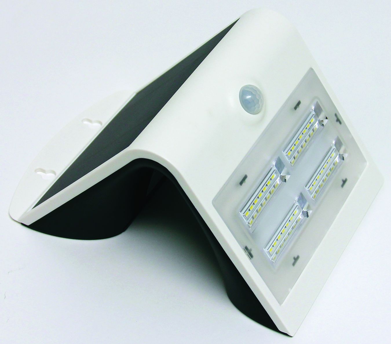 WHITE SOLAR WALL LAMP 3W