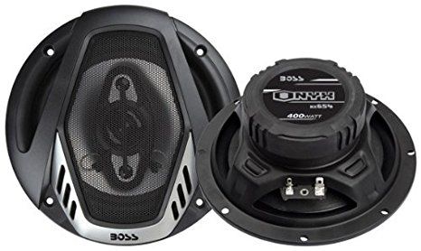 Boss NX654 - Onyx 6.5" 4-Way 400W Full Range Speakers. (Sold in Pairs)