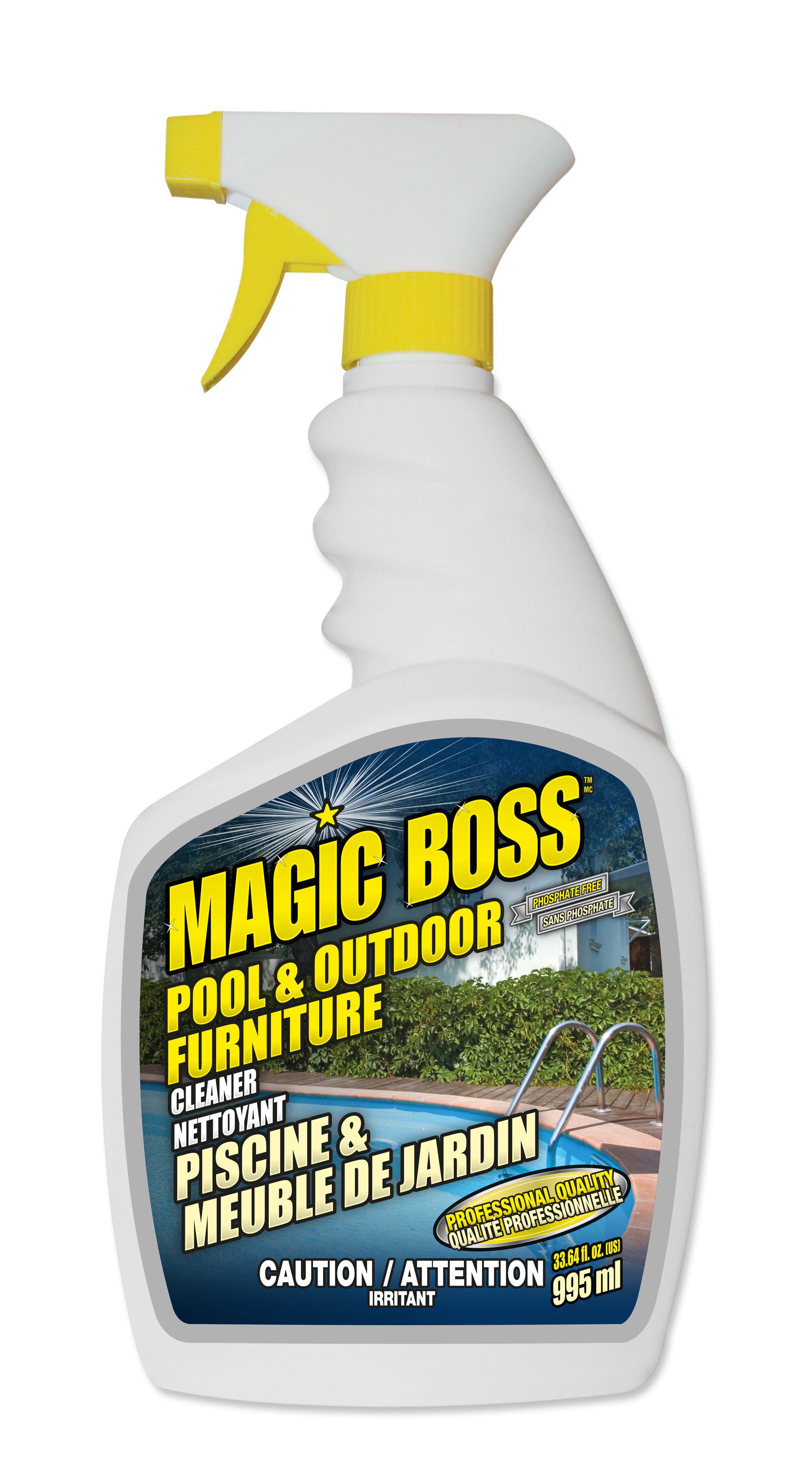 Magic Boss P1780 - Pool & Outdoor Furniture Cleaner (995 ml)