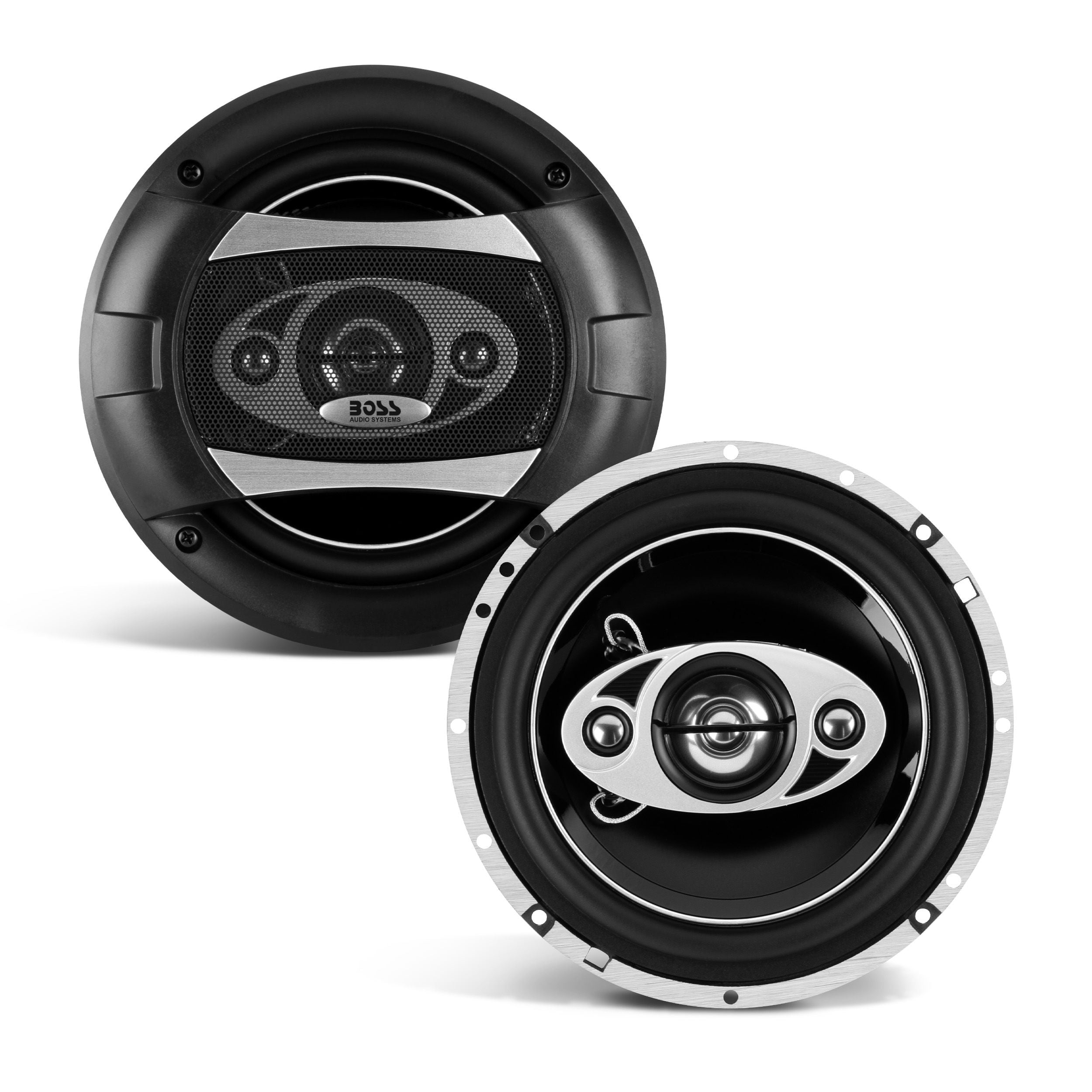 Boss P65.4C - Phantom 6.5" 4-Way 400W Full Range Speakers. (Sold in Pairs)