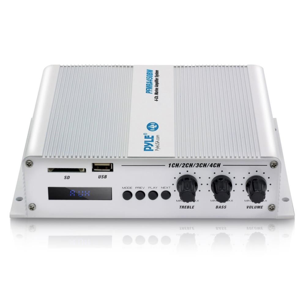 4-CHANNEL BLUETOOTH MARINE AMPLIFIER