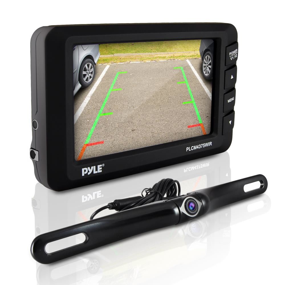 WIRELESS REAR VIEW CAMERA WITH  4.3" MONITOR KIT