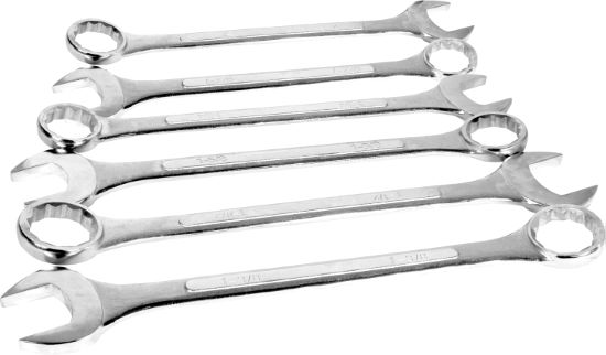 Performance Tools PTS-6 - Super Jumbo Combination Wrench Set 6 Pieces