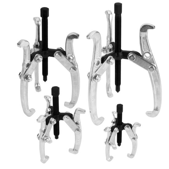 Performance Tools W134DB - 3 Jaw Gear Puller Set (4-pcs)