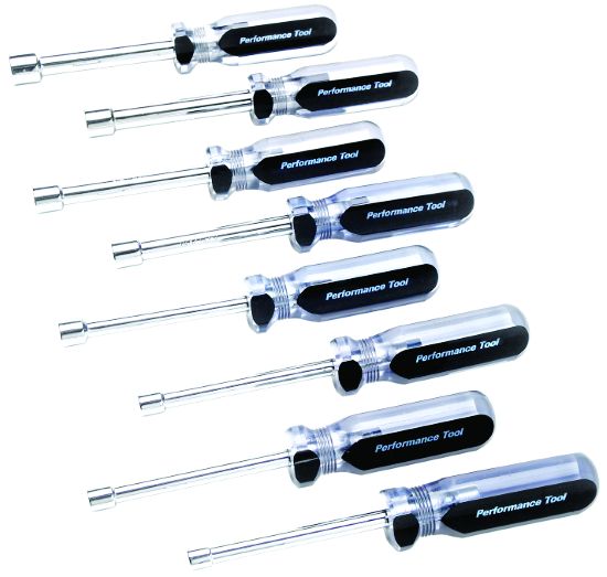 Performance Tools PTW30900 - Nut Driver Set - 8 Pieces