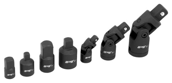 Performance Tools W30937 - Impact U Joint & Adapter Set (7-pcs)