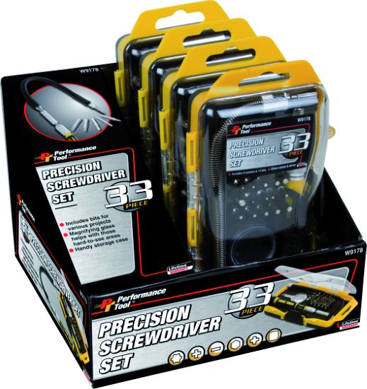 Performance Tools W9178 - 33 Piece Precision Driver Set