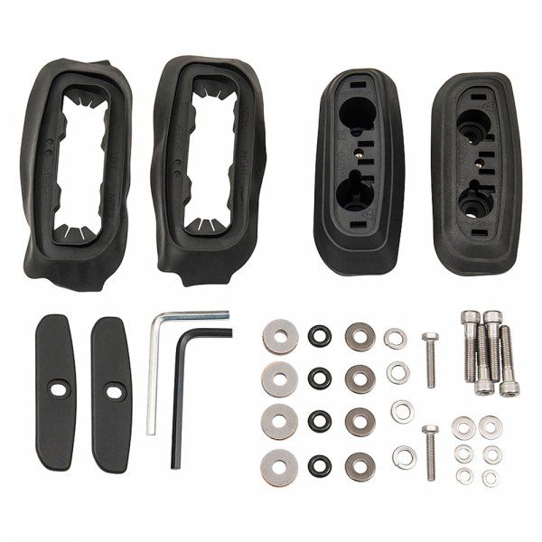 Rhino-Rack® RCP23R-BK - RCP Series Rear Base Kit