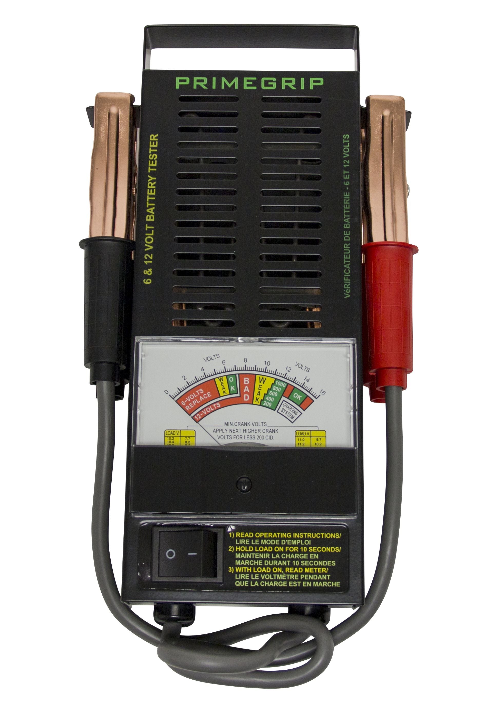 BATTERY TESTER 6/12VOLT 100AMP