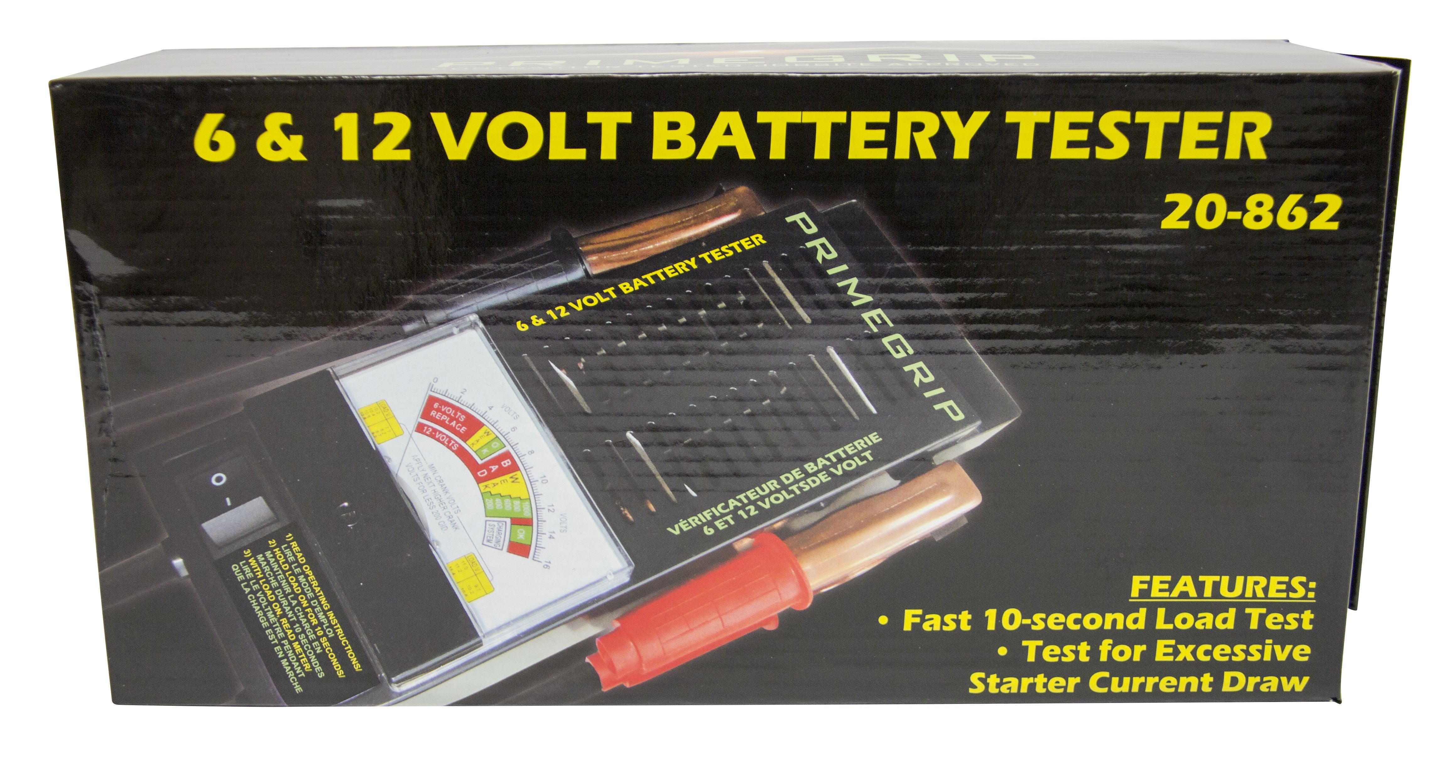 BATTERY TESTER 6/12VOLT 100AMP