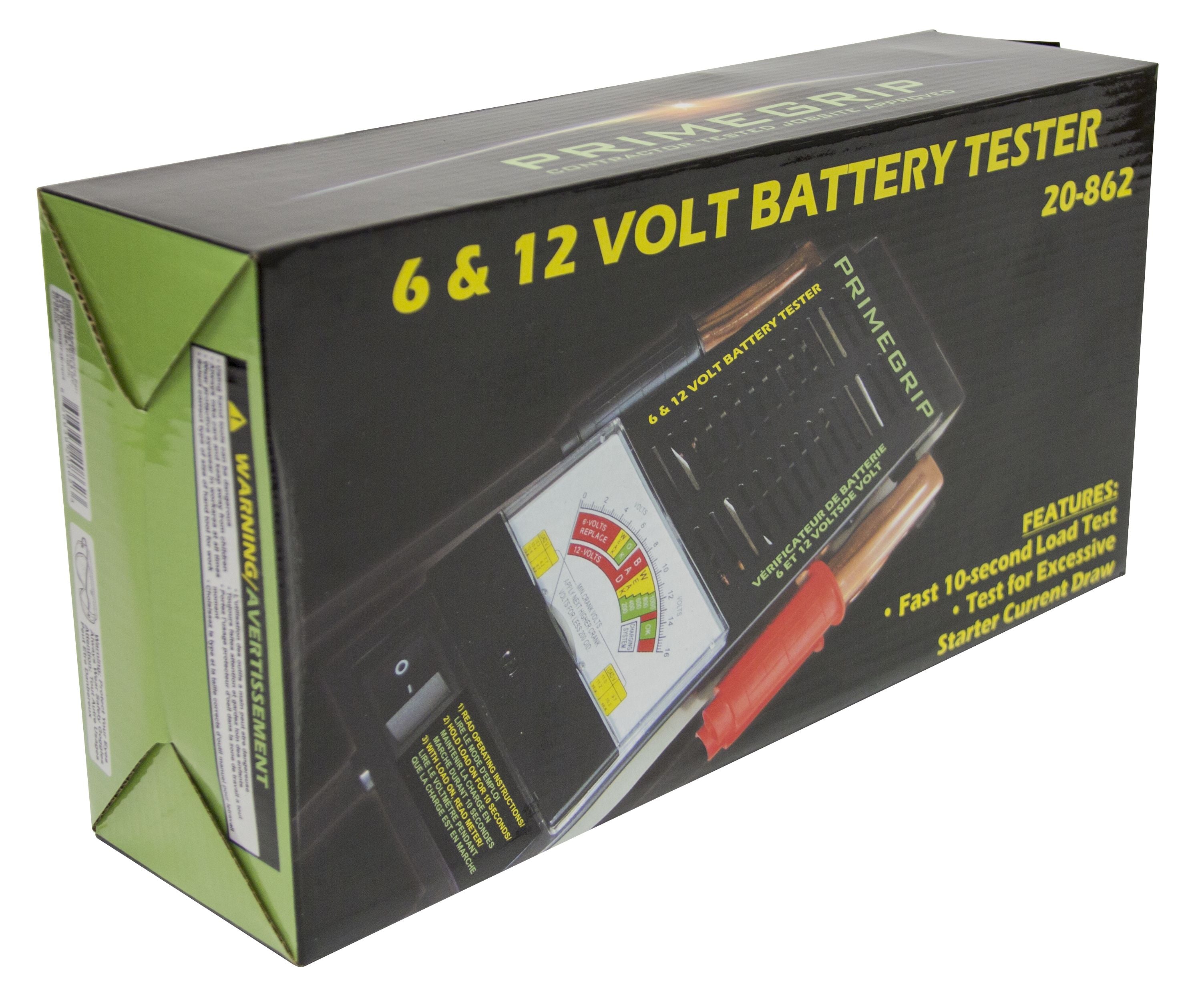 BATTERY TESTER 6/12VOLT 100AMP