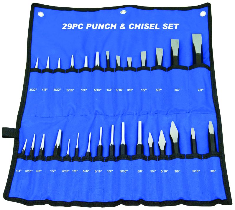 Punch And Chisel Set-29 Pieces