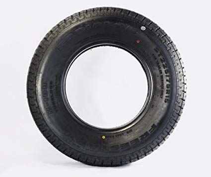 Tow-Rite RDG25-703-STAR - Tire & Rim ST225/75R15 LRD Aluminum 4.25