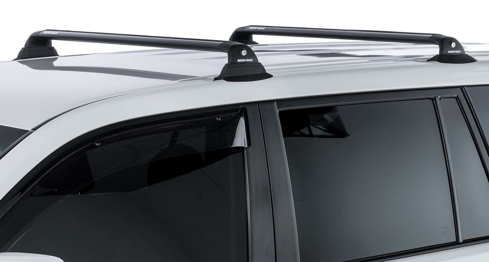 Rhino-Rack Vortex RVP37 Black 2 Bar Roof Rack