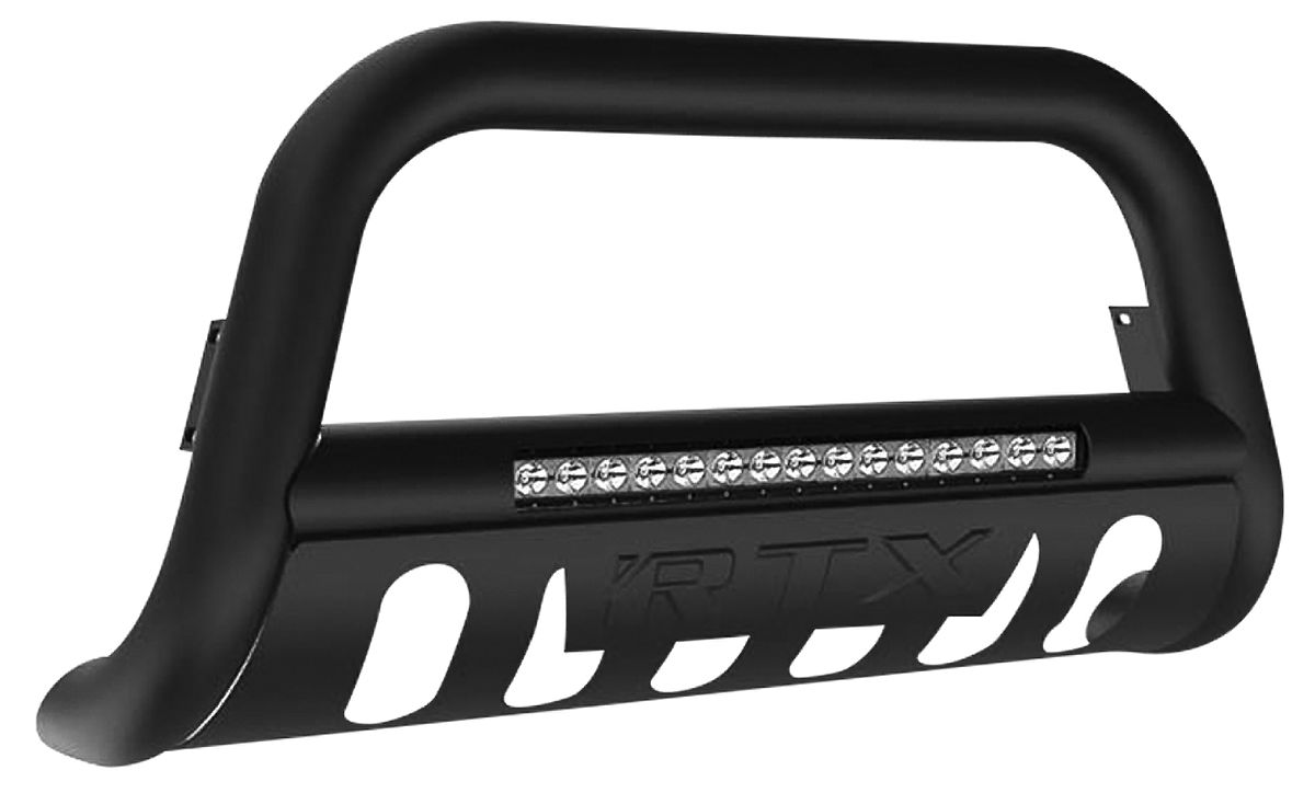 RTX RTX23007BS - Stainless Steel Bull Bars With LED Ford F-250/350/450/550 Super Duty 11-16