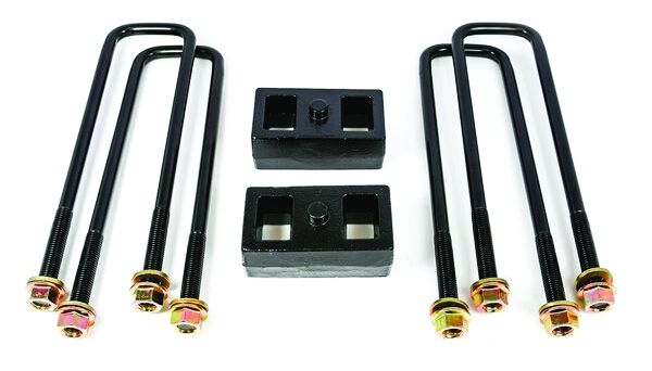 RTX RTX999005 2" Rear Lifted Blocks and U-Bolts Chevrolet Silverado/Sierra HD 99-19