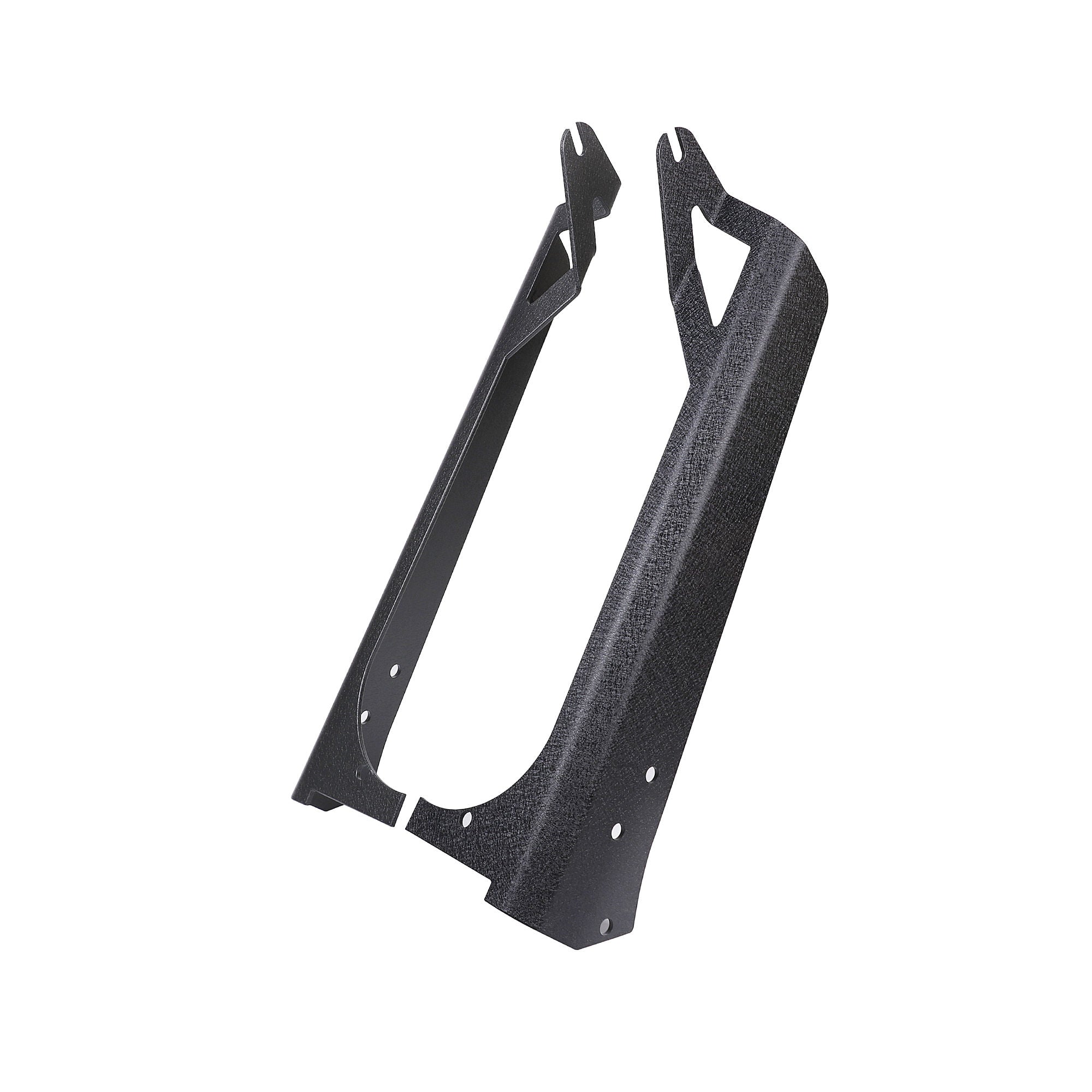 RTX RTXOA870003 - 50-inch light bar upper windshield mounting brackets A-pillar steel for Jeep