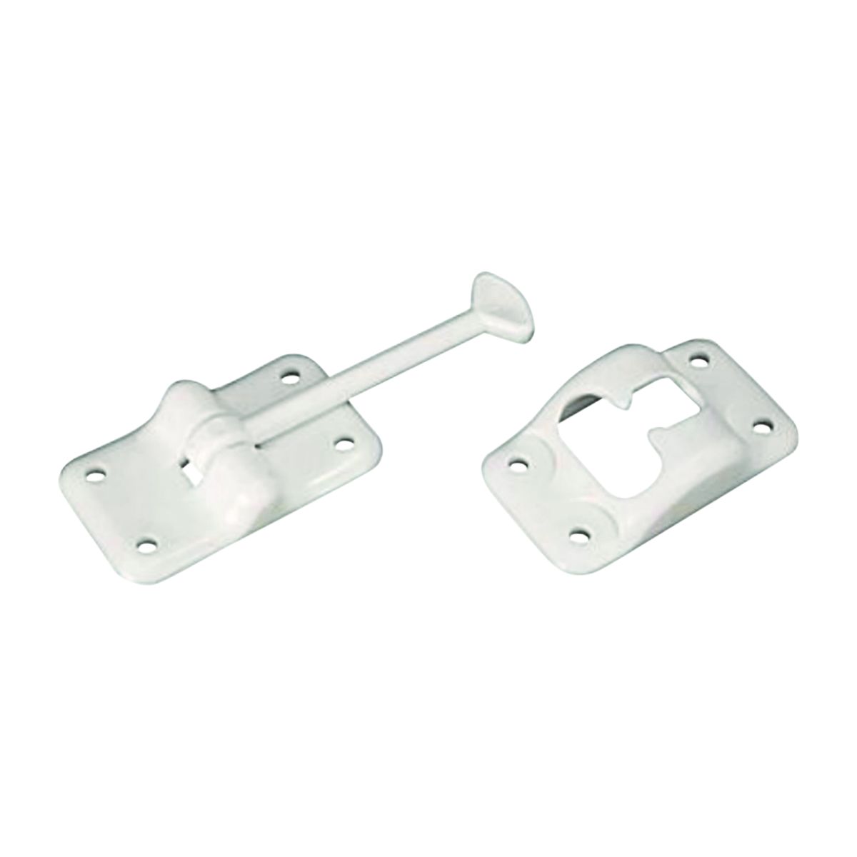 RV PRO T-STYLE DOOR HOLDER 8" WHITE