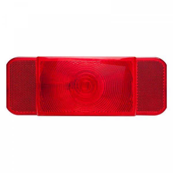 RV TAIL LIGHT RED W/O ILLUMINATOR