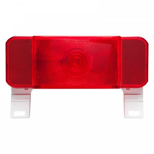 RV TAIL LIGHT RED WITH ILLUMINATOR