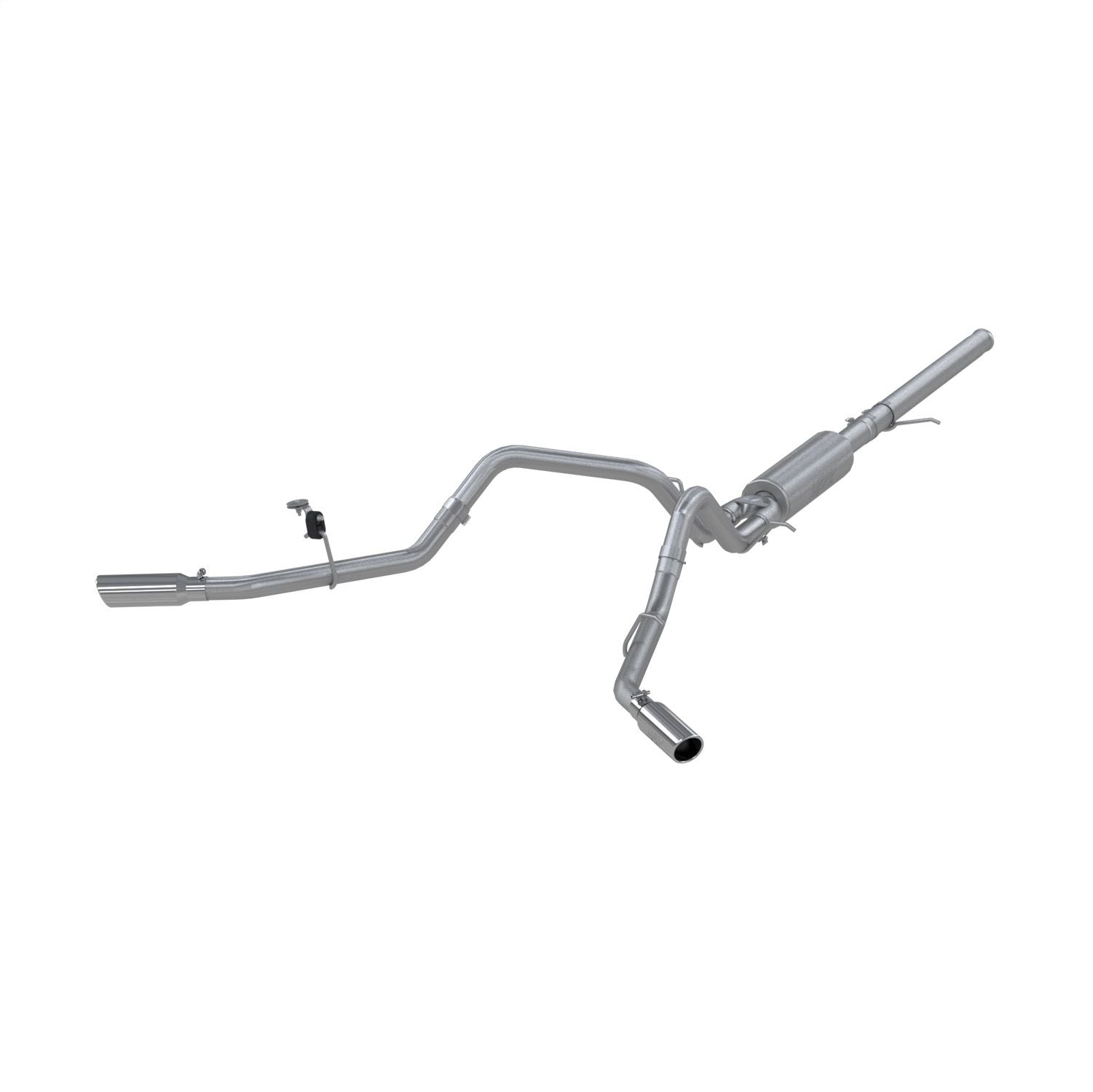 MBRP S5082409 - 3" Cat Back, Dual Split Side, T409, 2014 - 2018 Chevy/GMC 1500 Silverado/Sierra 4.3L V6, 5.3L V8