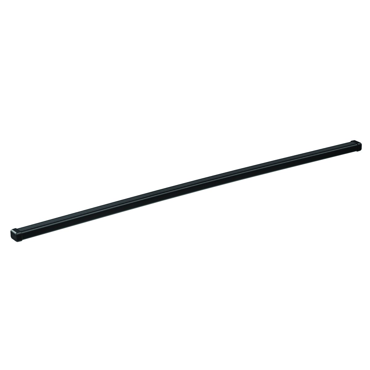 Thule 712400 - (2) Black Evo SquareBar Roof Bars (135 cm / 53")