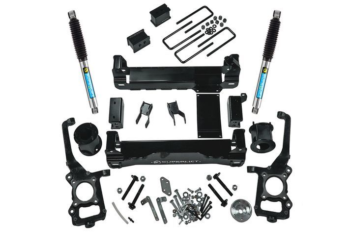 Superlift® • K126B • Suspension Lift Kit • 4.5"x 4.5" • Front and Rear • Ford F-150 4WD 15-20