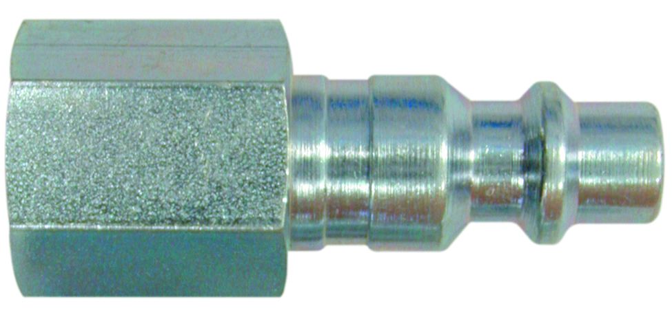 Topring 20-142 - 1/4 F NPT Industrial Plug Zinc Plated Steel